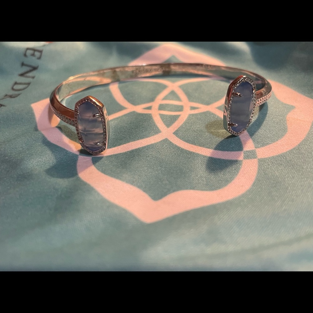 Blue and Silver  Kendra Scott Bracelet - Picture 3 of 4